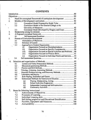 conceptual framework of Curriculum Unit 4
