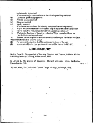 conceptual framework of Curriculum Unit 4