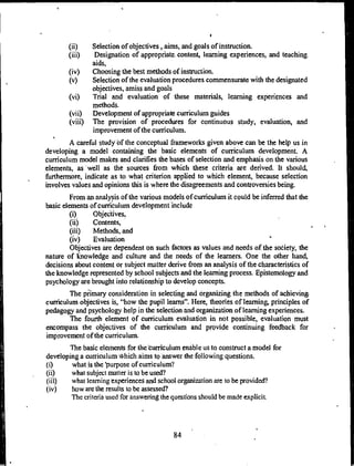 conceptual framework of Curriculum Unit 4