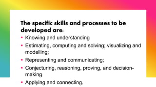 Conceptual framework of mathematics | PPTX