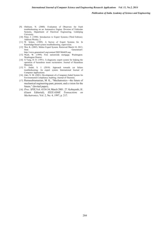 Conceptual framework of web based expert system for troubleshooting ...