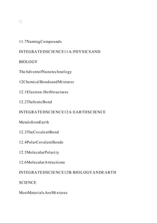 ConceptualIntegratedScienceThirdEditionPaul | DOCX