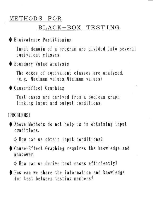 conceptual support for test case design compsac 87