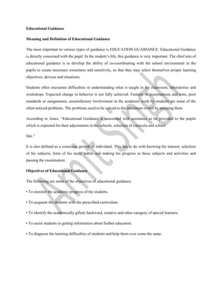 Conceptual understanding guidance | PDF