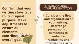 Refining Writing Concerns-and-Strategies-in-Pre-writing-Drafting-Revising-Editing ...