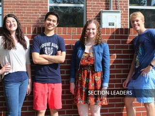 SECTION LEADERS
 
