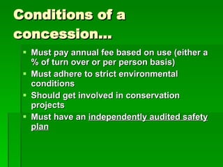 Concessions | PPT
