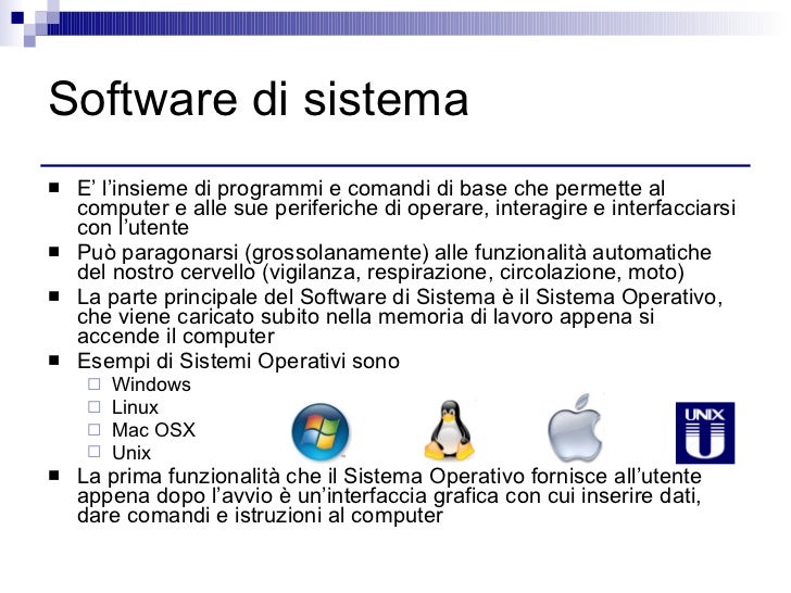 Concetti di base della tecnologia dell'informazione
