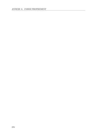 ANNEXE A. CODEZ PROPREMENT
370
 