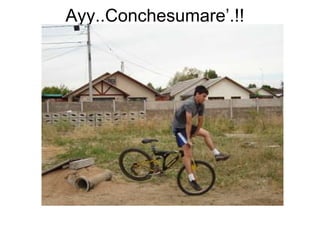 Ayy..Conchesumare’.!! 