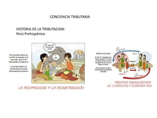 CONCIENCIA TRIBUTARIA


HISTORIA DE LA TRIBUTACION:
Perú Prehispánico
 