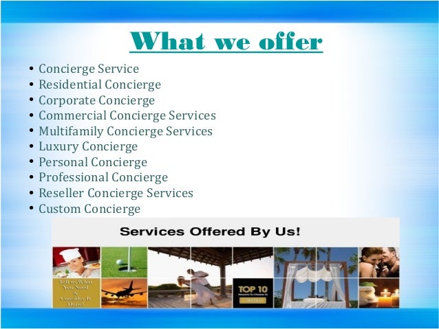 concierge service personal concierge flyers