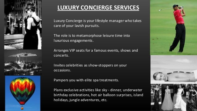 Concierge services