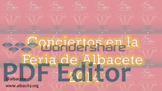 @albacete 
www.albacity.org  