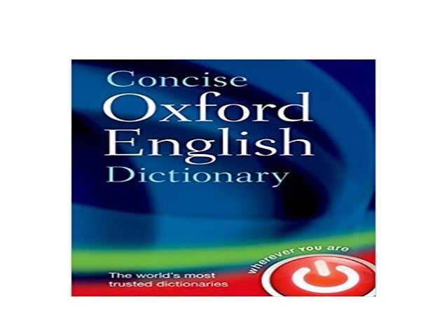 Concise Oxford English Dictionary 12th Edition software, free download Concise Oxford English Dictionary 12th Edition software, free download