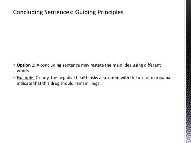 A good concluding sentence for romeo and juliet