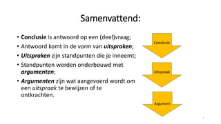 Conclusies & Aanbevelingen