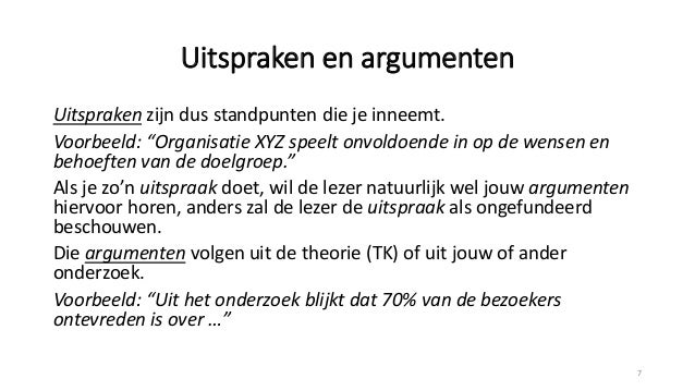 Conclusies & Aanbevelingen