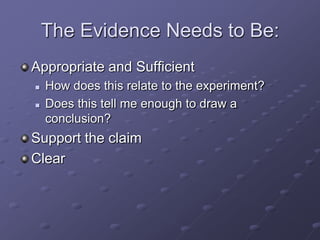 Writing Conclusions | PPT