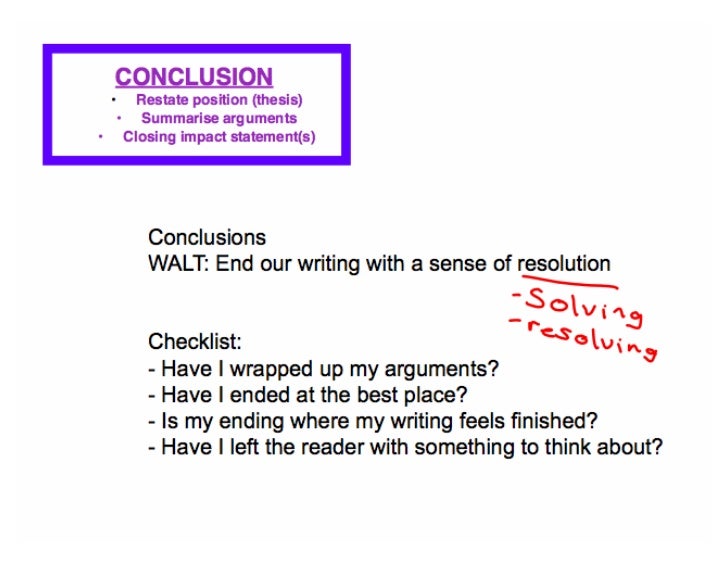 Conclusion