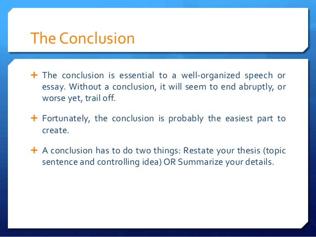 conclusion signpost speech conclusion signpost speech