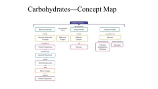 Carbohydrates—Concept Map
 