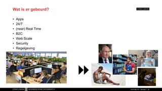 Wat is er gebeurd?
• Apps
• 24/7
• (near) Real Time
• B2C
• Web Scale
• Security
• Regelgeving
TechTalks 101 - DevOps 25
 