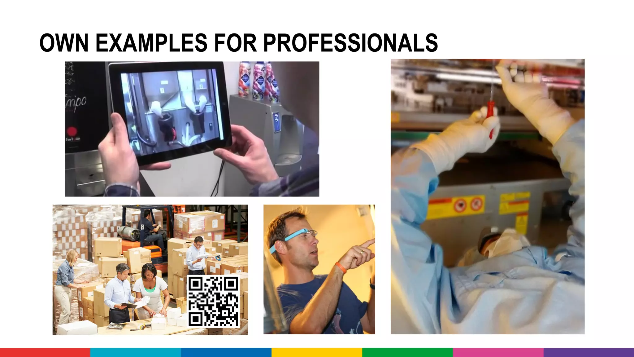 OWN EXAMPLES FOR PROFESSIONALS
 