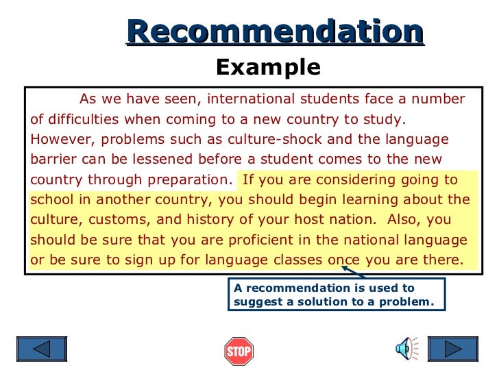 example of summary conclusion and recommendation in research paper