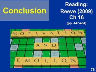 76
Chapter 10:
Personal control
beliefs
 