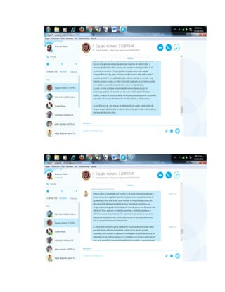 Conclusiones de la lopnna skype