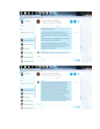 Conclusiones de la lopnna skype