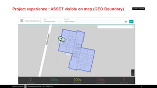 Project experience : ASSET visible on map (GEO Boundary)
 