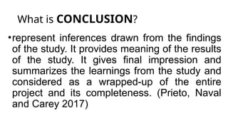Qualitative Study Conclusion Example Conclusion & Recommendation on Qualitative Research.pptx