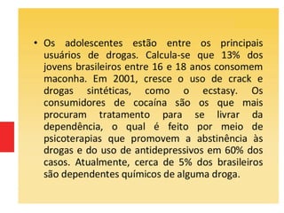 Psiquiatria - Conclusão drogas