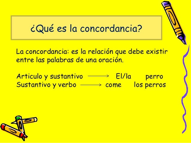 Concordancia de palabras