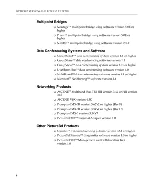 Concorde 4500 Software Version 6.50.02 Release Bulletin | PDF