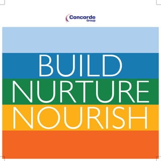 BUILD
NURTURE
NOURISH
 