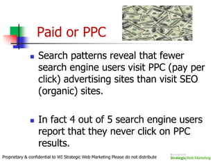 Add phrases to the title, sub heading and body copy