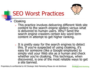 Increases search engine rankings and traffic