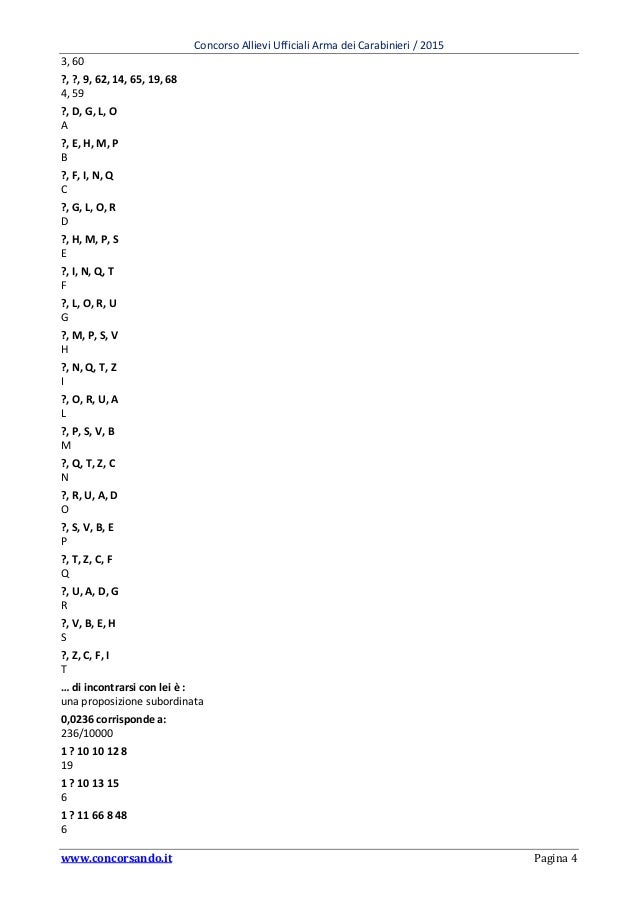 Lettera per una missione di squadriglia
