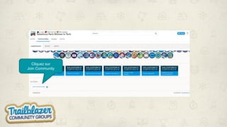 Cliquez sur
Join Community
 