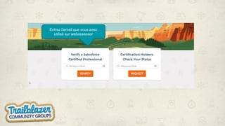 Entrez l’email que vous avez
utilisé sur webassessor
 