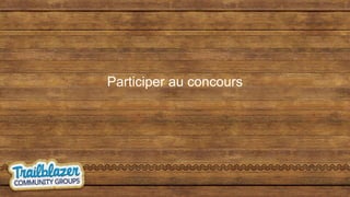 Participer au concours
 