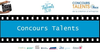 Concours Talents
PARTENAIRE
DE :
 