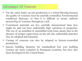 concrete technology lecture notes for BTech students | PPT