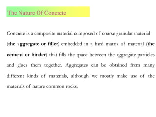 concrete technology lecture notes for BTech students | PPT