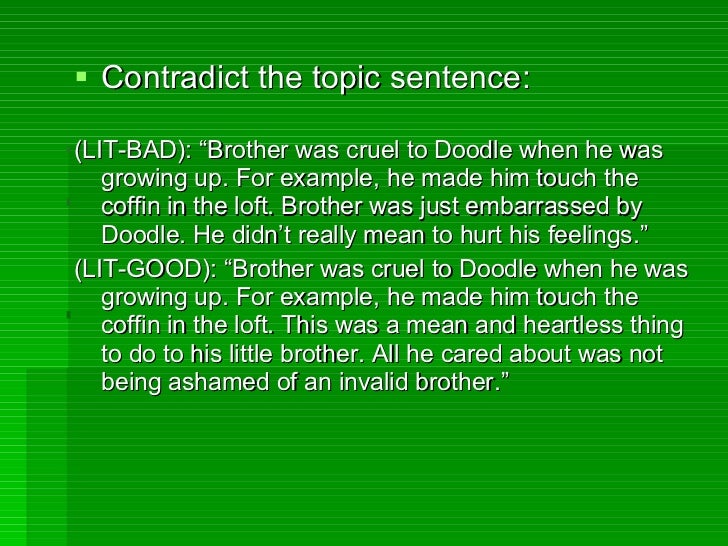 What is concrete detail in an essay image