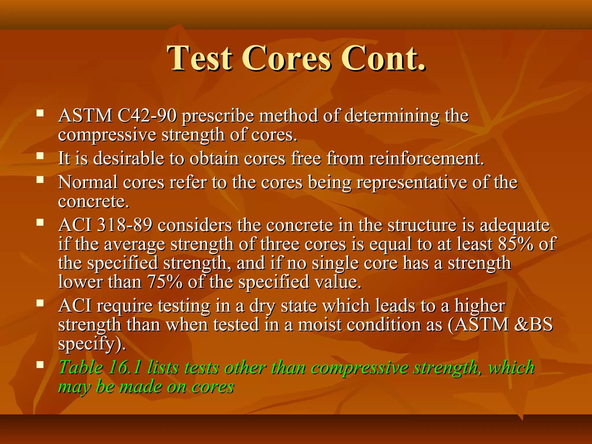 Concrete testing | PPT