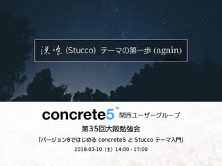concrete5
TM
( )again
 
